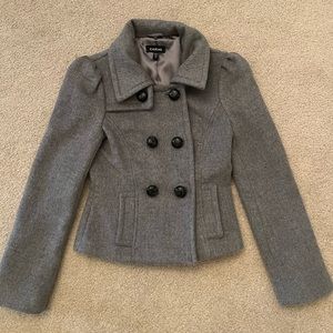 Bebe Double Breasted Short Coat